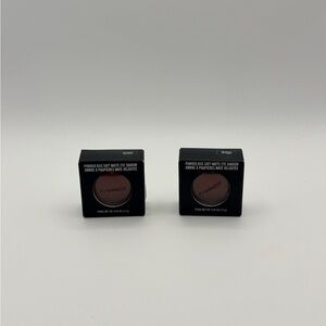 MAC Powder Kiss Soft Matte Eye Shadow Devoted to Chili NEW Authentic 2 pack